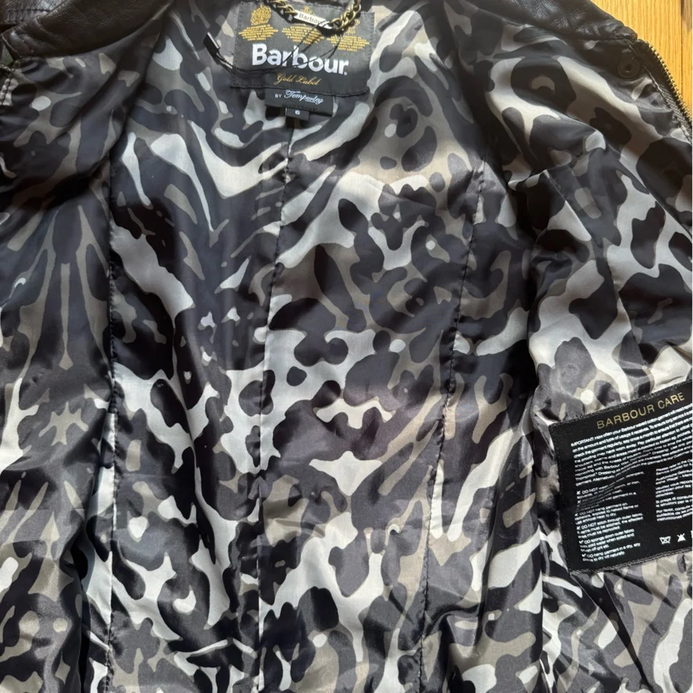 Barbour Leather & Canvas Jacket - Picture 2 of 9